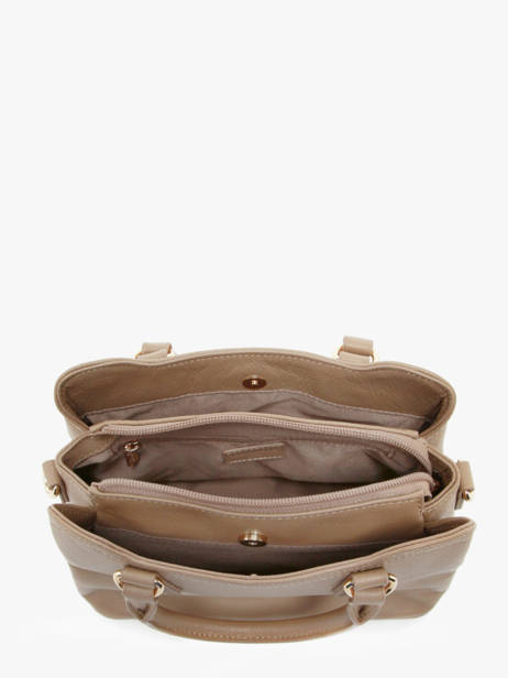 Handtas Luna Leder Hexagona Bruin luna 6820082 ander zicht 3